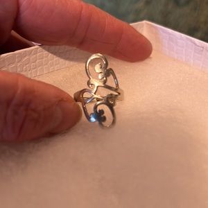 925 Silver Celtic knot ring